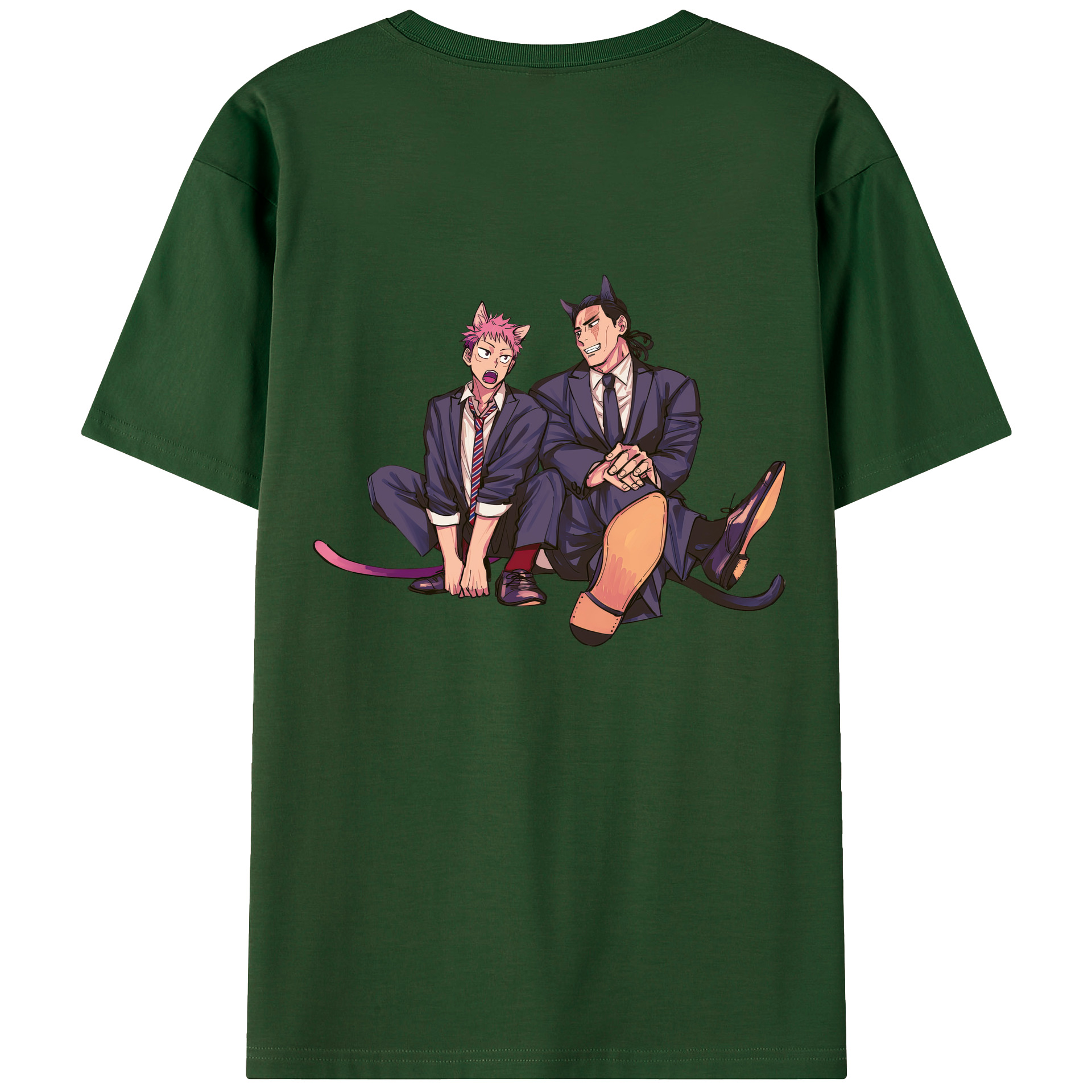 （画像用） 呪術廻戦 Jujutsu Kaisen 綿100％半袖Tシャツ（背面プリント）